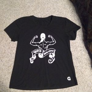 GRRRL Clothing "Right to bare arms" fitted tee